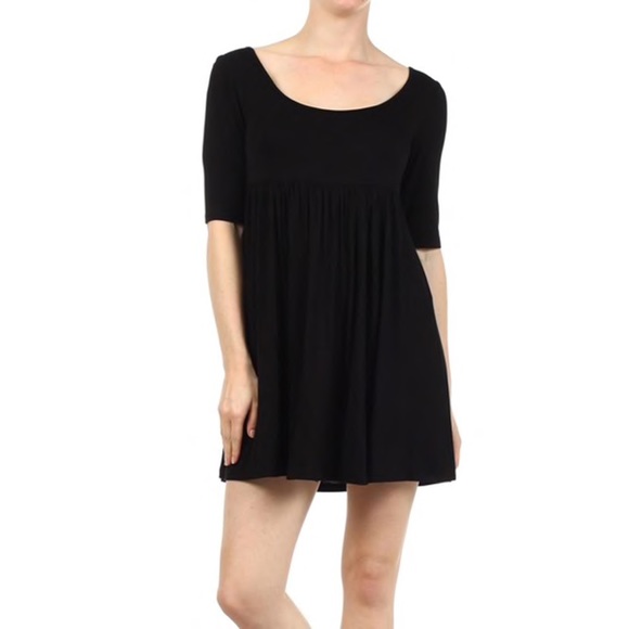 MOA USA Dresses & Skirts - Black Babydoll Dress